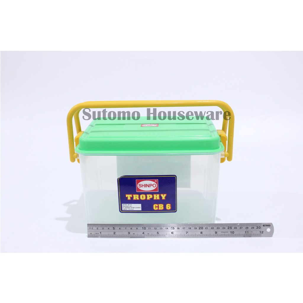 Jual Kontainer Container Box Shinpo Transparan TROPHY Tempat ...