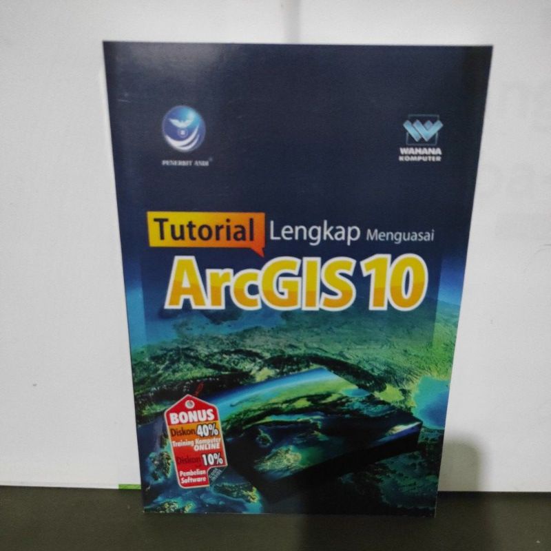 Jual Buku Tutorial Lengkap Menguasai ArcGis 10 Penerbit Andi | Shopee ...