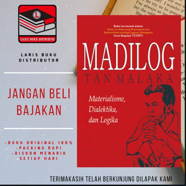 Jual BUKU Madilog : Materialisme, Dialektika, Dan Logika | Shopee Indonesia