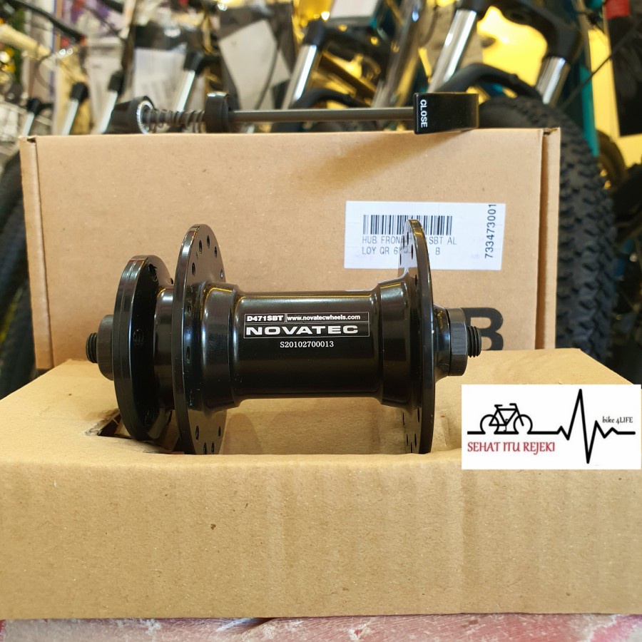 Jual Hub Depan Sepeda Novatec Qr Alloy Front Freehub H Bolt