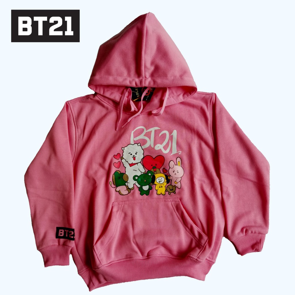Jual SWEATER HOODIE ANAK CHIMMY BT21/JAKET HOODIE ANAK CHIMMY
