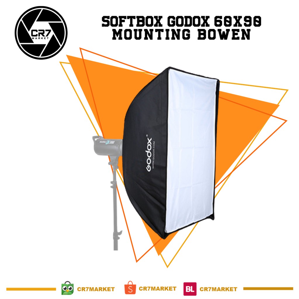 Jual Godox Softbox SB BW 60x90cm Mounting Bowen Shopee Indonesia