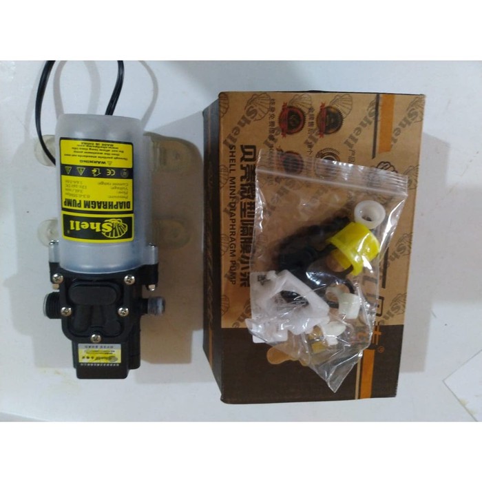 Jual Pompa Shell Penguat Tekanan Air High Pressure Pompa Air DC 12 Volt ...