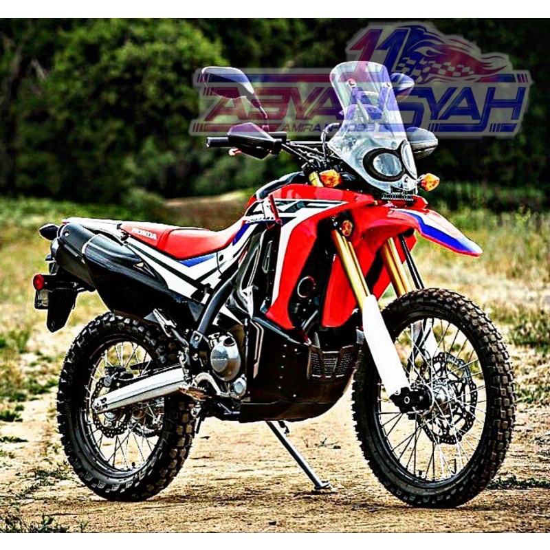 Jual WINDSHIELD CRF250 FLYSCREEN. VISOR HONDA CRF RALLY. TEBAL 4MILI ...