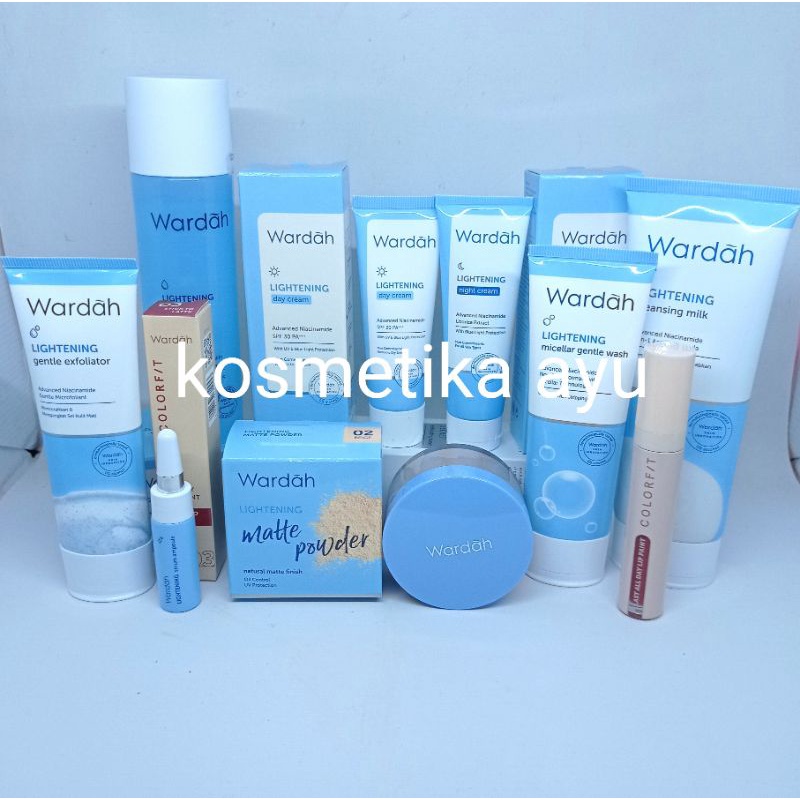 Jual Paket Wardah Lightening Hemat / Paket Wardah Lightening Hantaran