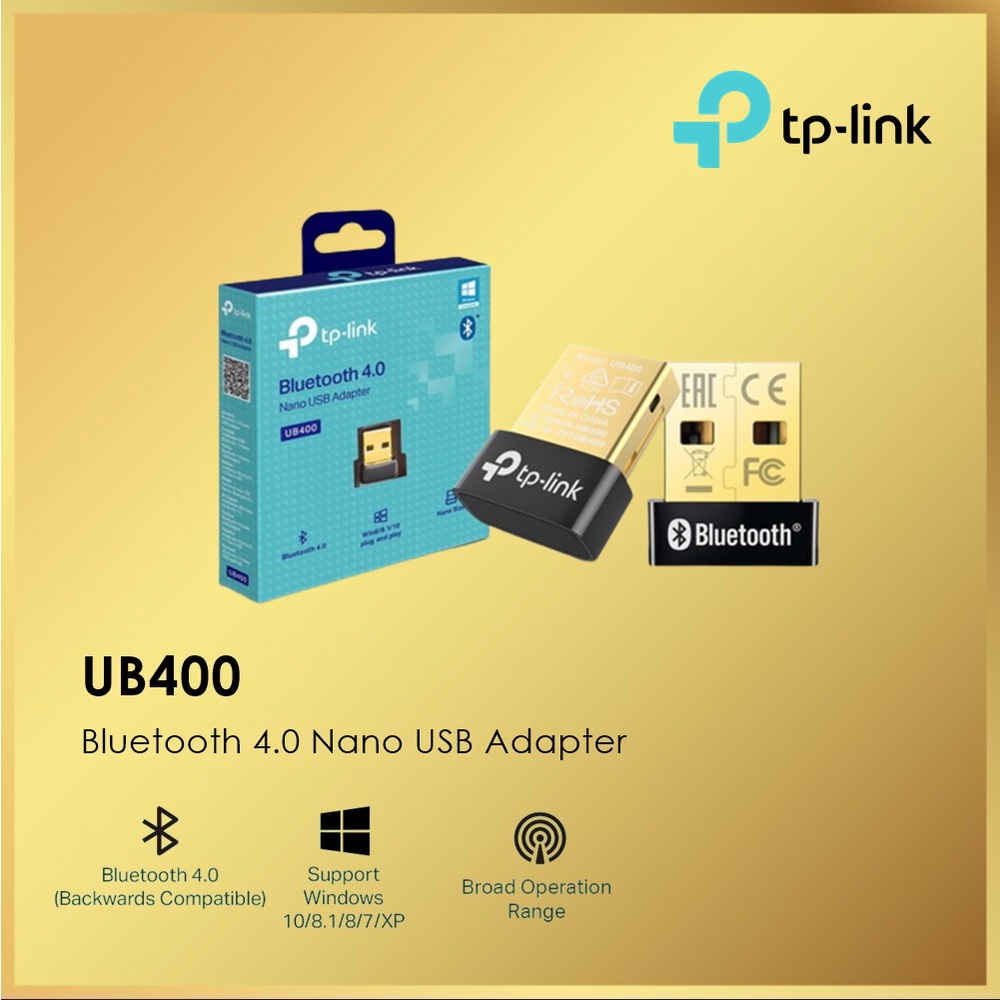 Jual TP-Link UB400 TPLink USB Bluetooth V4.0 Nano USB Adapter UB 400 V ...