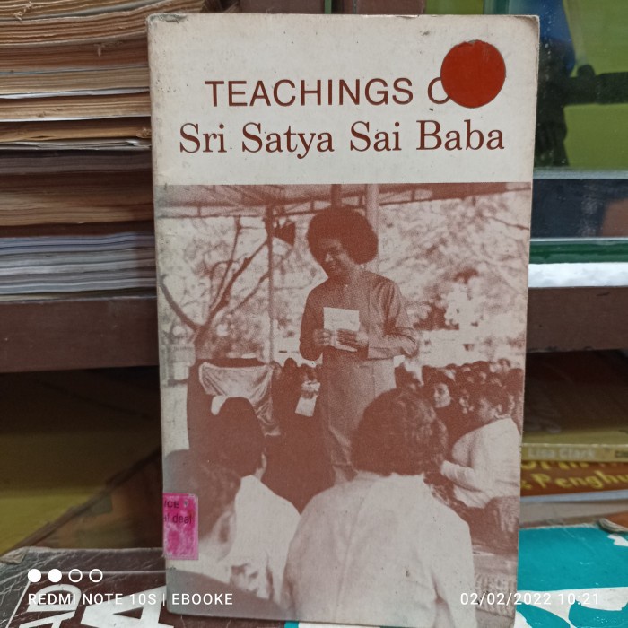 Jual Buku Bahasa Inggris Teaching Of Sri Satya Sai Baba 144 Halaman ...