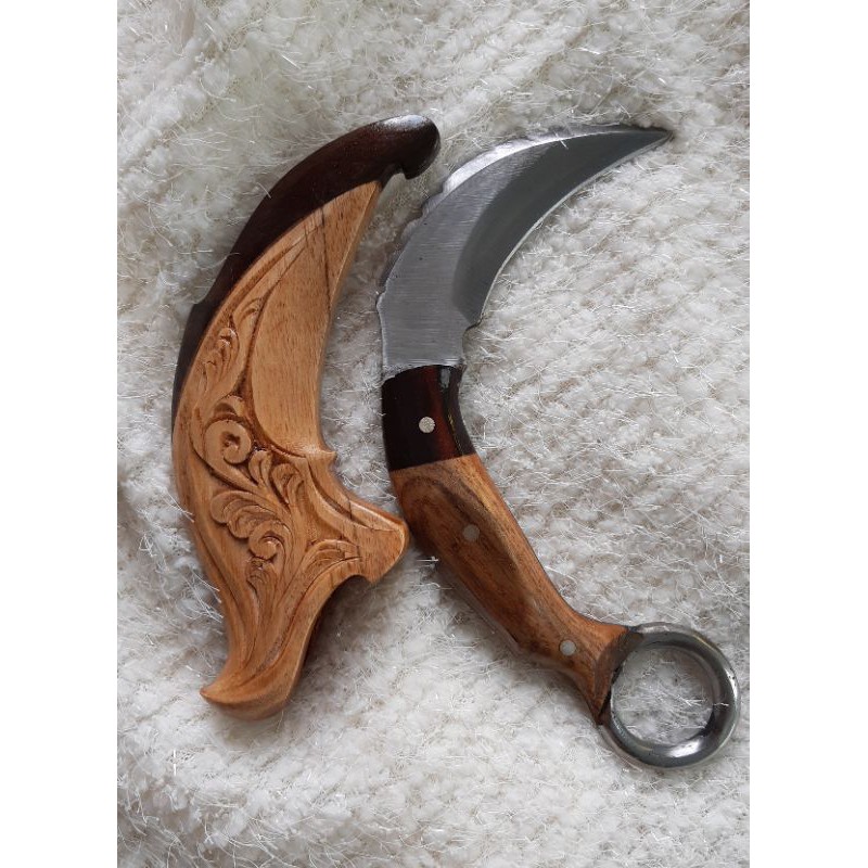 Jual kerambit mini ukir jati | Shopee Indonesia