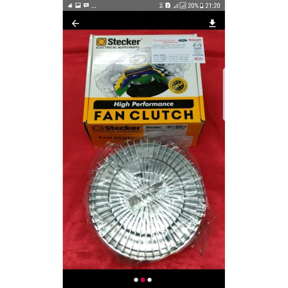 Jual viscofan fan clutch ford ranger Shopee Indonesia