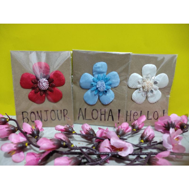 Jual KARTU UCAPAN AESTHETIC / GIFT CARD FLOWER / KARTU RUSTIC | Shopee