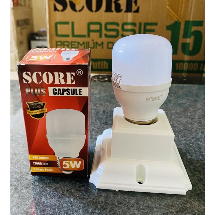 Jual Lampu SCORE LED 5W kapsul / Lampu Rumah Led | Shopee Indonesia