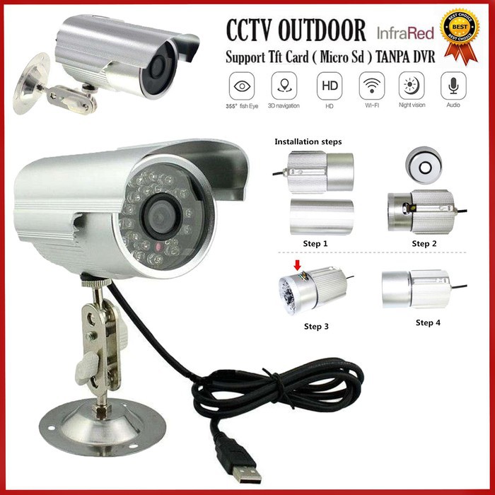 Cctv micro 2024 sd outdoor