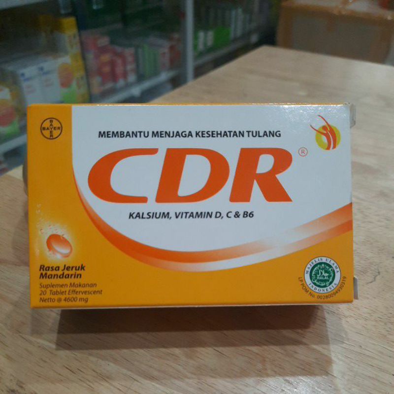 Jual CDR 20 Tablet | Shopee Indonesia
