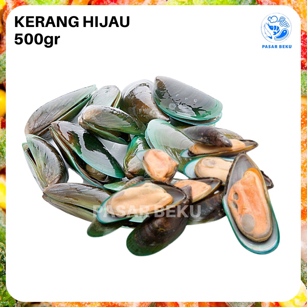 Jual Kerang Hijau 500gr Kerang Ijo Asam Manis Fresh Pasar Beku Padang ...