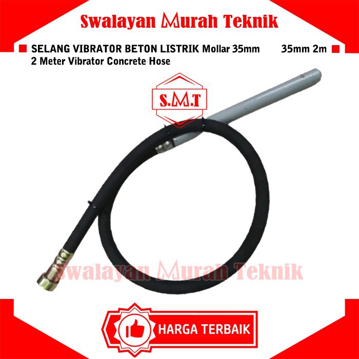 Jual Selang Vibrator Tangan Listrik MOLLAR 35mm 2 Meter Elektrik