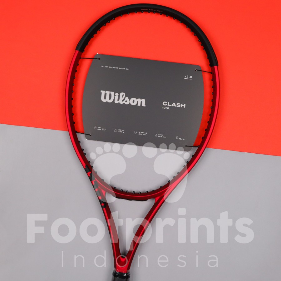 Jual Raket Tenis Wilson Clash V2 100L 2022 Tennis Racket 280 gr ...