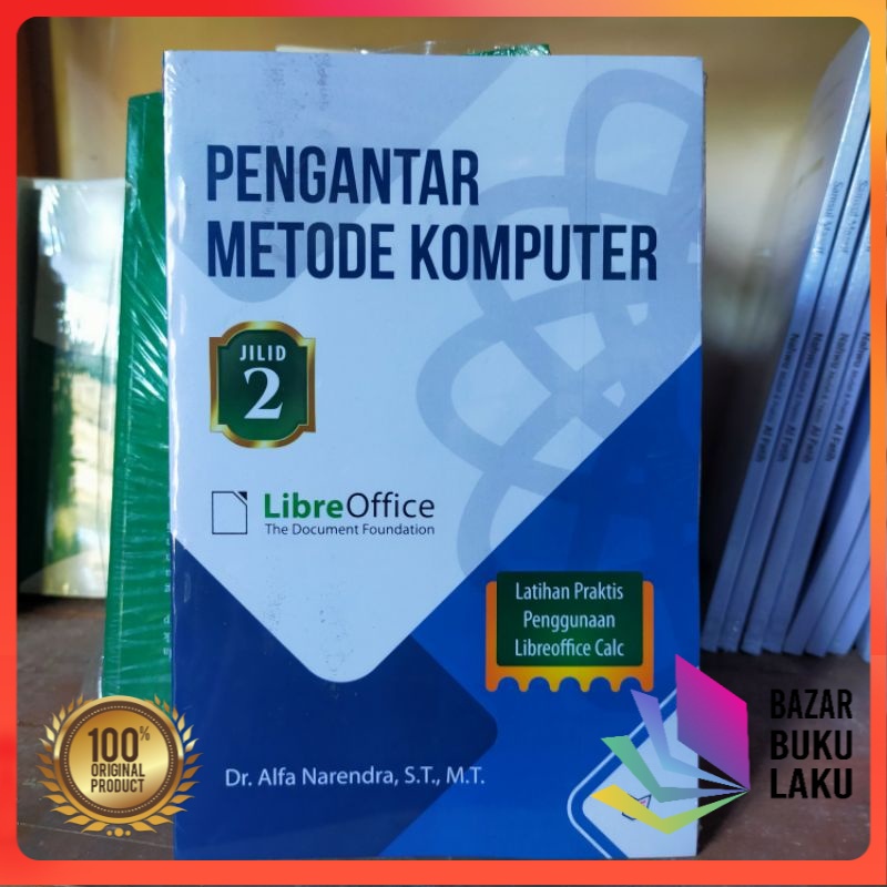 Jual BUKU BUKU PENGANTAR METODE KOMPUTER JILID 2 LIBRE OFFICE ALFA ...