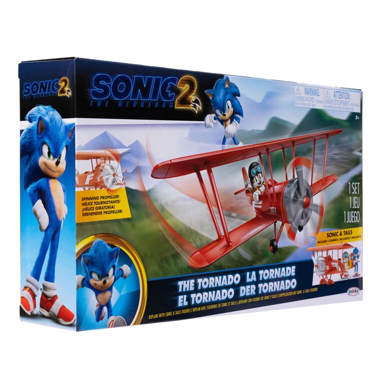 Jual Sonic the Hedgehog 2 The Tornado Biplane with Sonic and Tails ...