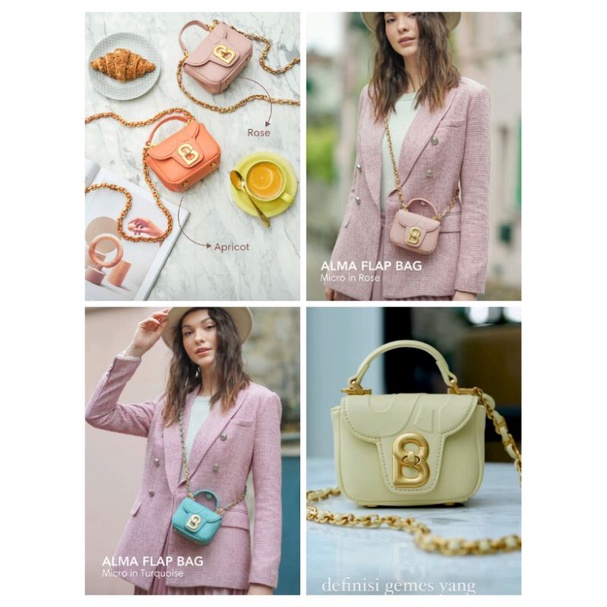 Jual Buttonscarves Alma Flap Bag - Saphire Small - Kota Padang - Princess  Ladystore