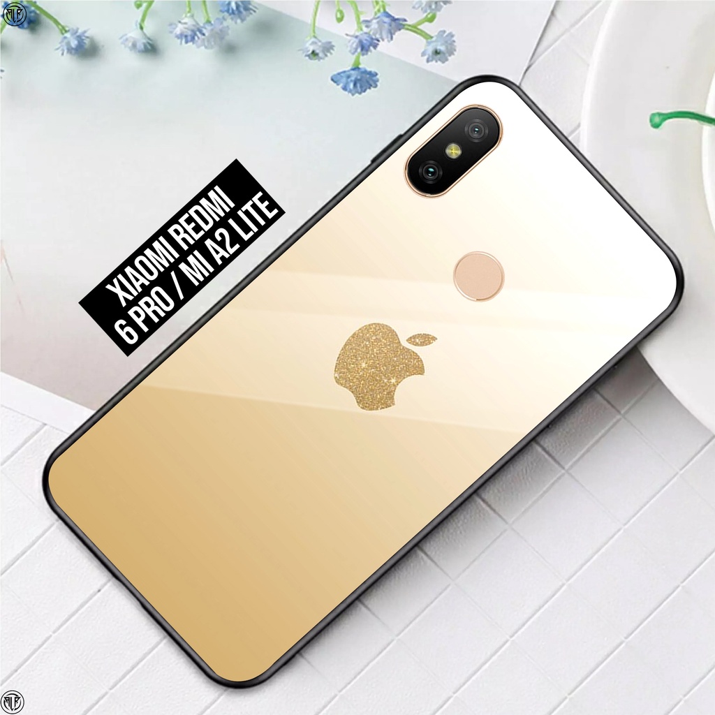 Glass Mi A2 Phone Case CASE XIAOMI REDMI PRO MI A2 LITE Casing