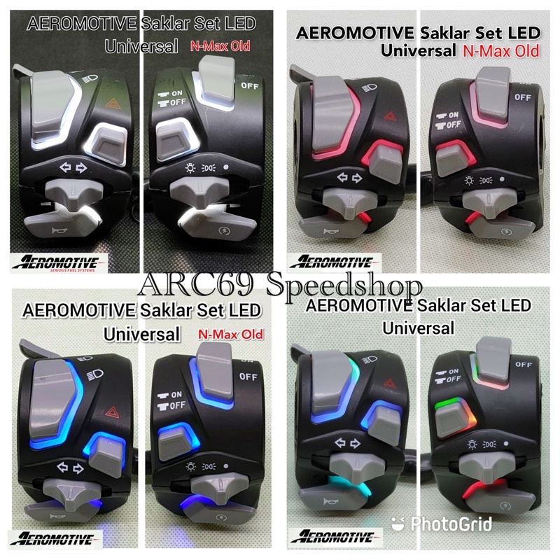 Jual Saklar Set Kiri Kanan Aeromotive Saklar Led Lampu Variasi