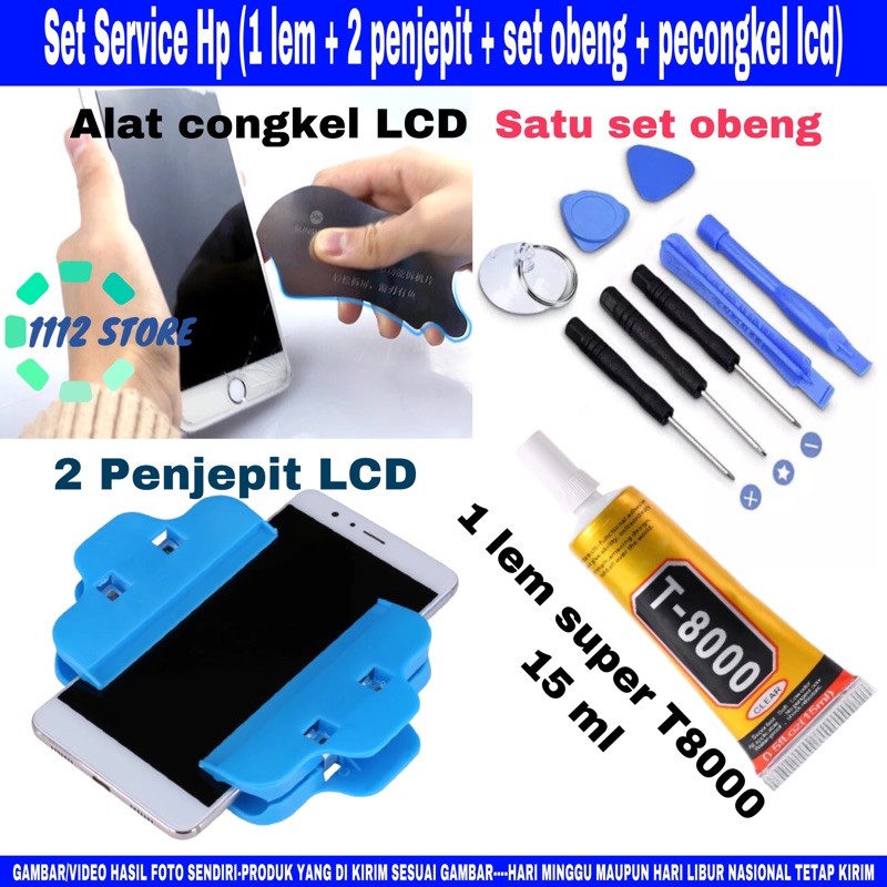 Jual set service handphone Pro / amatir super lengkap (1 lem ...