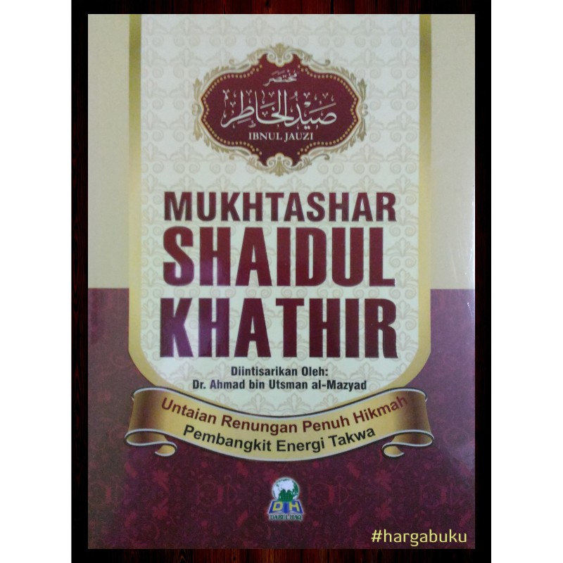 Jual Mukhtashar Shaidul Khathir - Penerbit Darul Haq | Shopee Indonesia