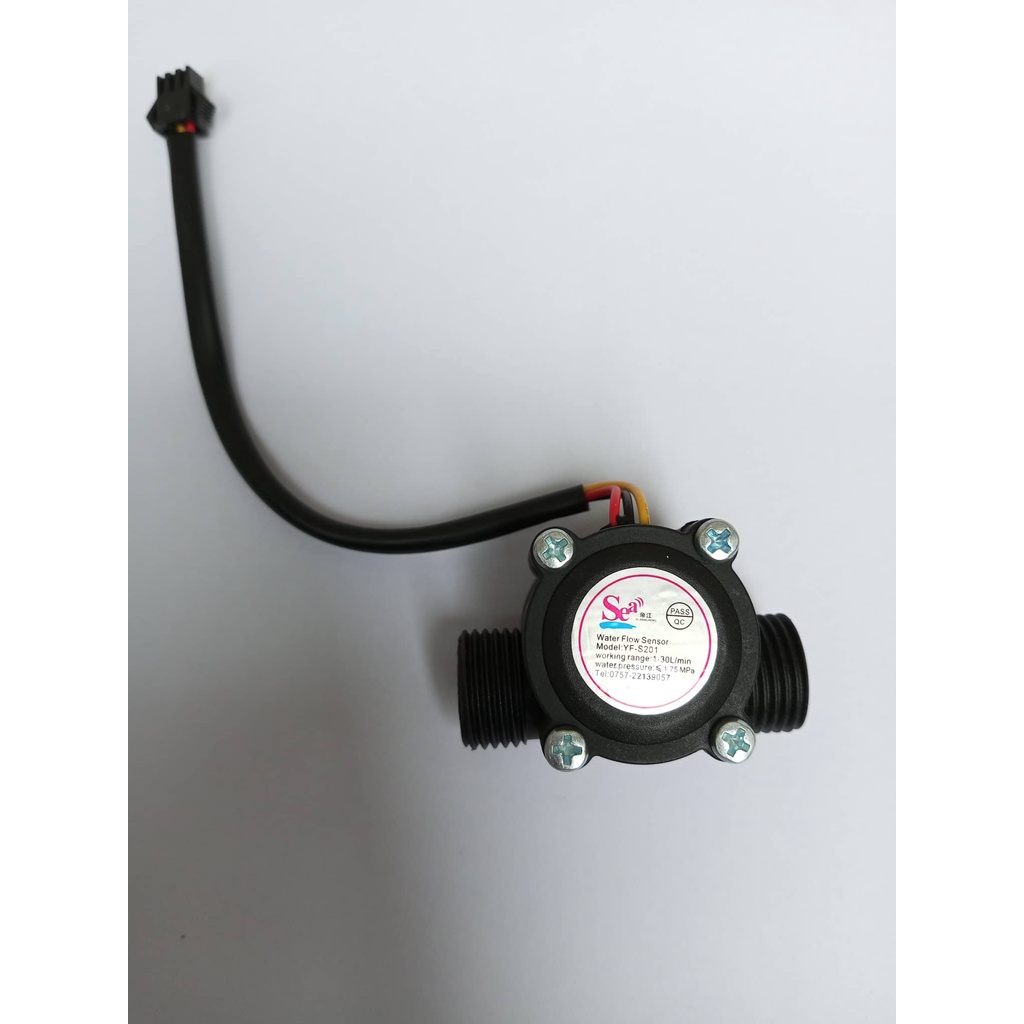 Jual Flow Sensor Sea Plastik 1/2 Inchi Pom Mini Digital Untuk Mesin ...