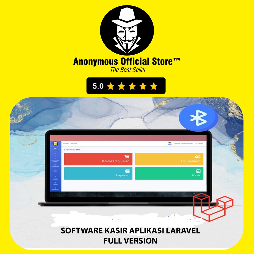 Jual PROGRAM KASIR TOKO BERBASIS WEBSITE WEB LARAVEL BASED PRO FULL ...