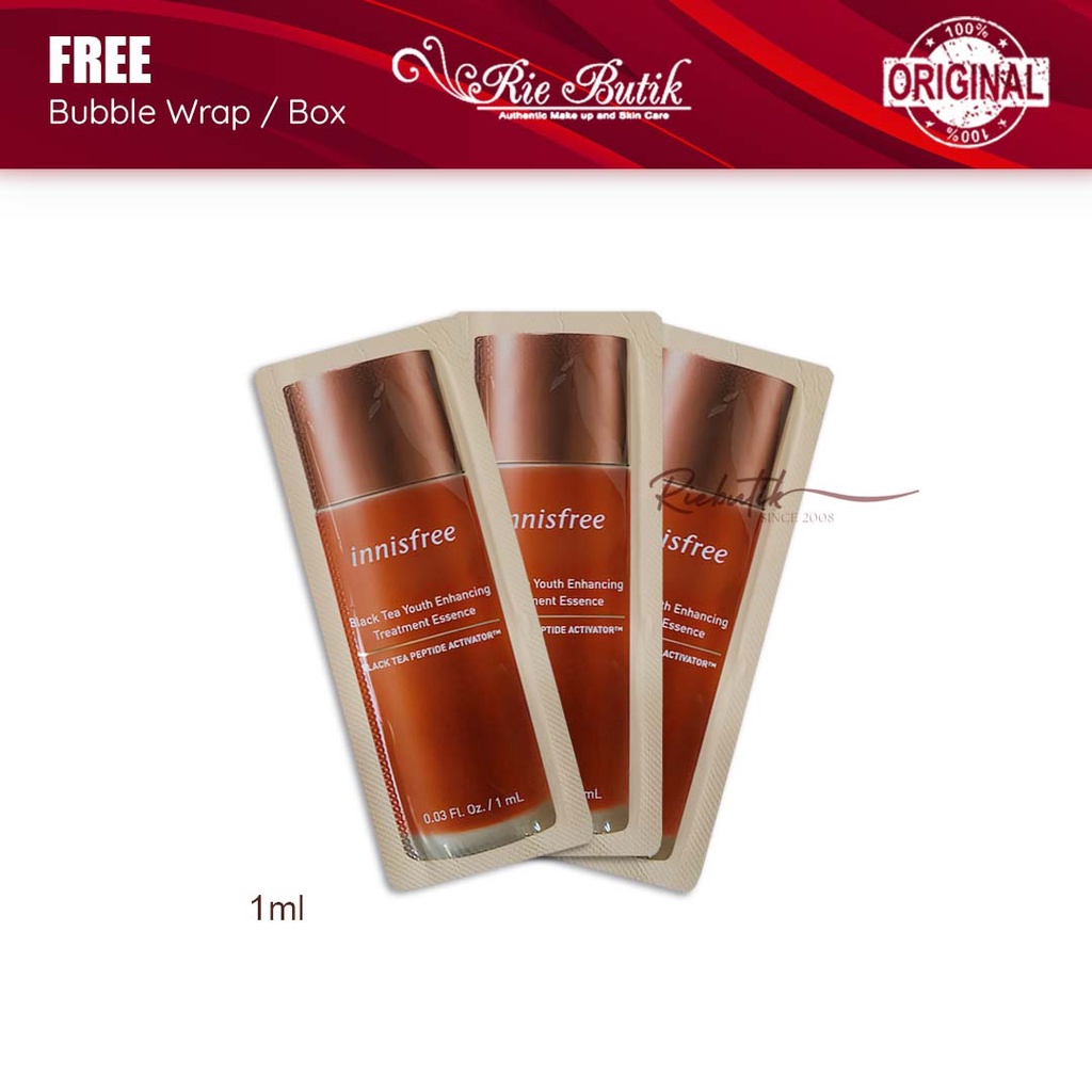 Jual Sample Innisfree Black Tea Youth Enhancing Treatment Essence 1ml ...