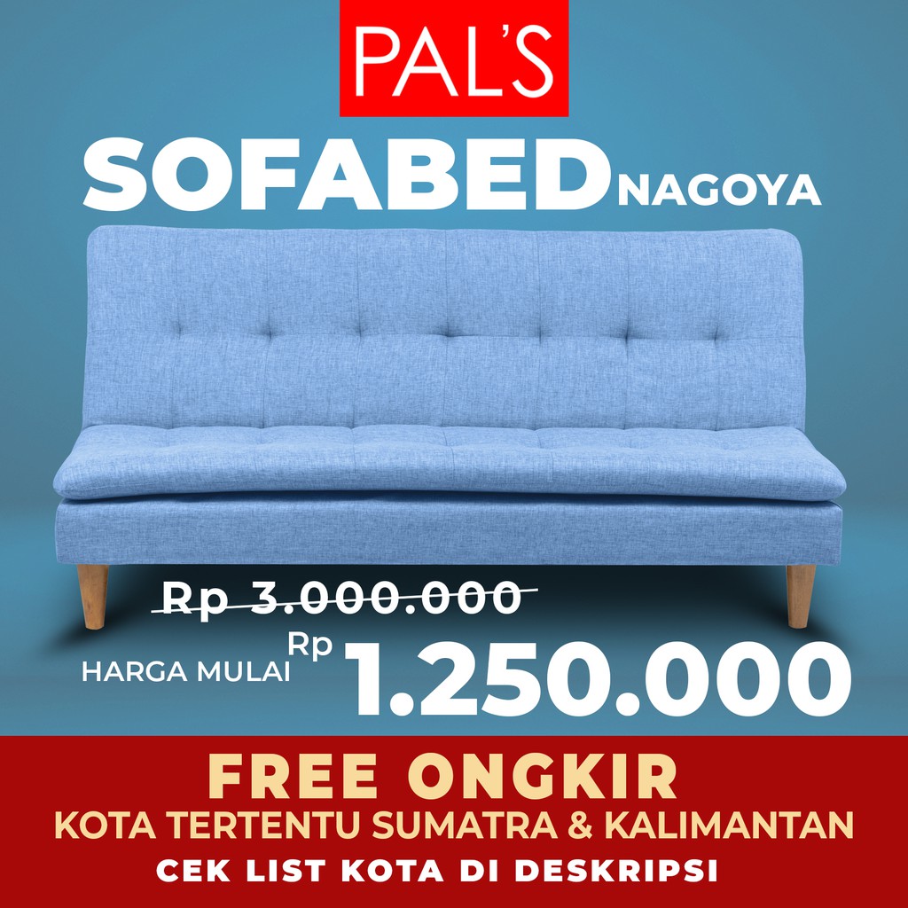 Jual FREE ONGKIR SOFA BED NAGOYA SUMATRA KALIMANTAN | Shopee Indonesia