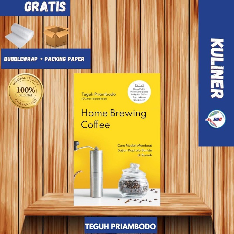 Jual BUKU HOME BREWING COFFEE; CARA MUDAH MEMBUAT SAJIAN KOPI ALA ...