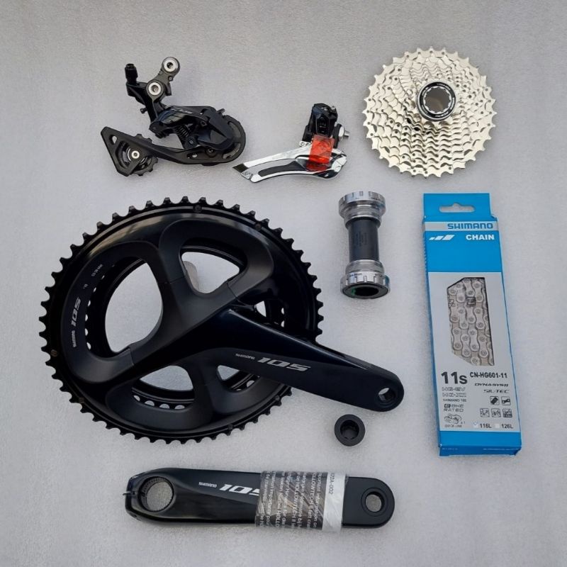 Shimano 105 mini store groupset