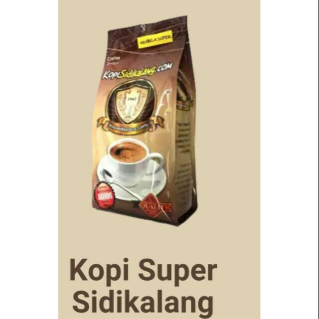 Jual Kopi Sidikalang Arabica Super 250 Gr Shopee Indonesia