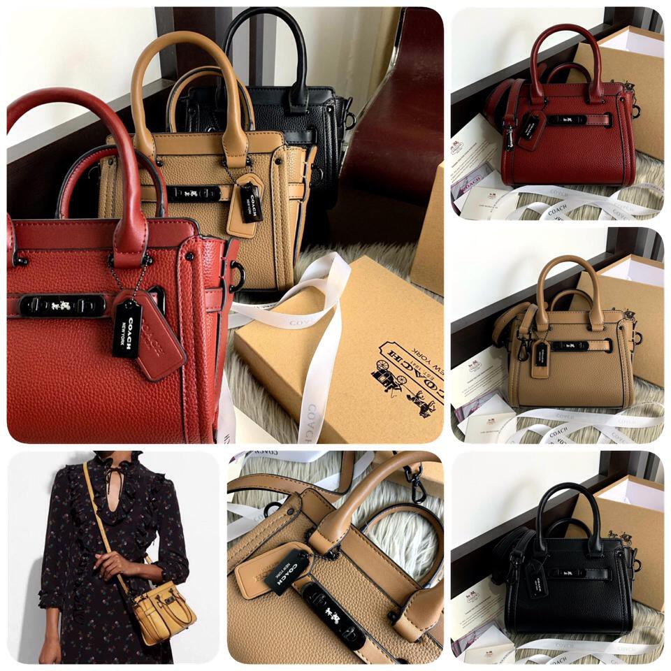 Jual 868 COACH Swagger Pebble Mini Shopee Indonesia