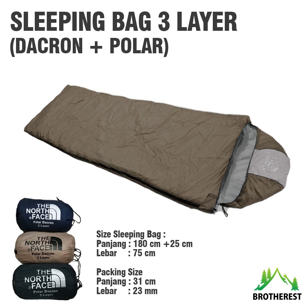 Jual Bisa Cod Sleeping Bag Layer Ekstra Hangat Tahan Suhu Dingin