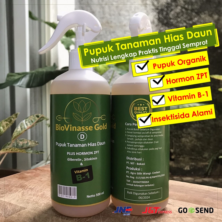 Jual Pupuk Cair Probiotik Untuk Tanaman Hias Praktis Tinggal Semprot ...