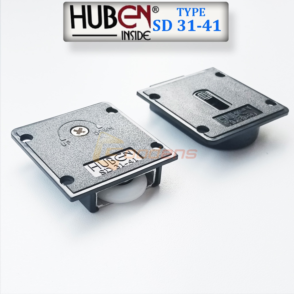 Jual Huben SD-3141 Roda Pintu Lemari Geser - Roda Pintu Sliding ...