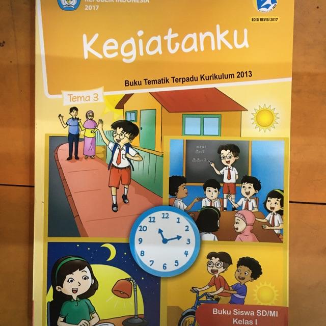Jual Buku Tema SD kelas 1 semester 1 ( tema 1 , 2 , 3 , 4 ) | Shopee ...