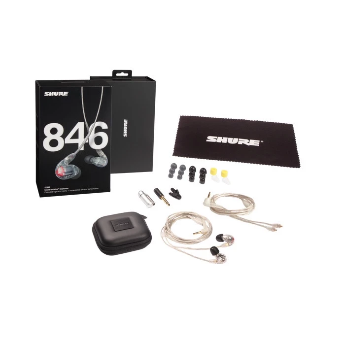 Shure Earphone SE846BABK+UNI-A BLACK