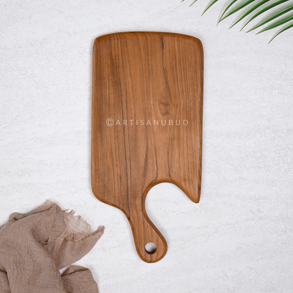 Jual Gentala Talenan Kayu Alat Masak Kayu Jati Food Grade Bahan Natural Props Foto