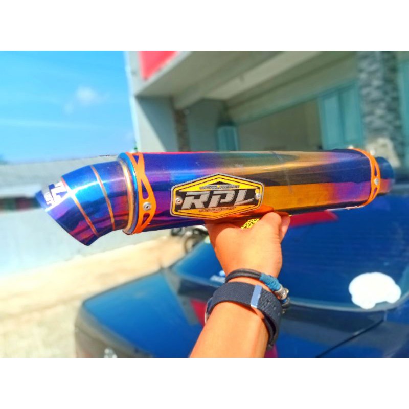 Jual TABUNG SILINCER RPL racing exhaust Bulet Keong untuk Segala jenis ...
