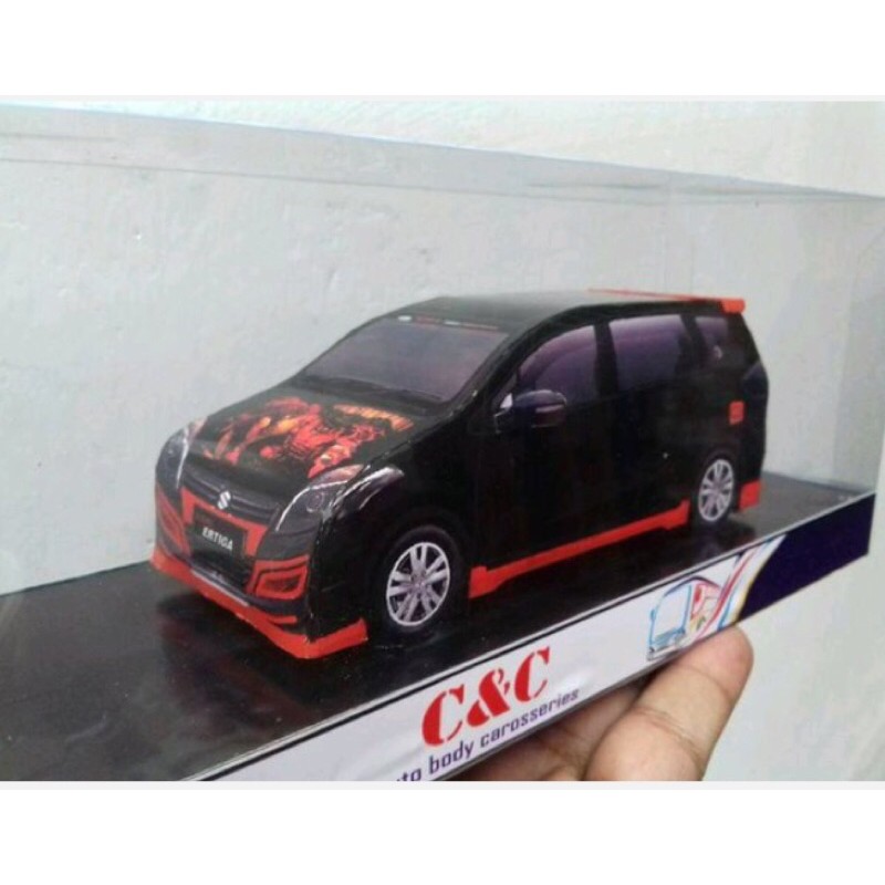 Jual miniatur mobil Suzuki ertiga custom | Shopee Indonesia