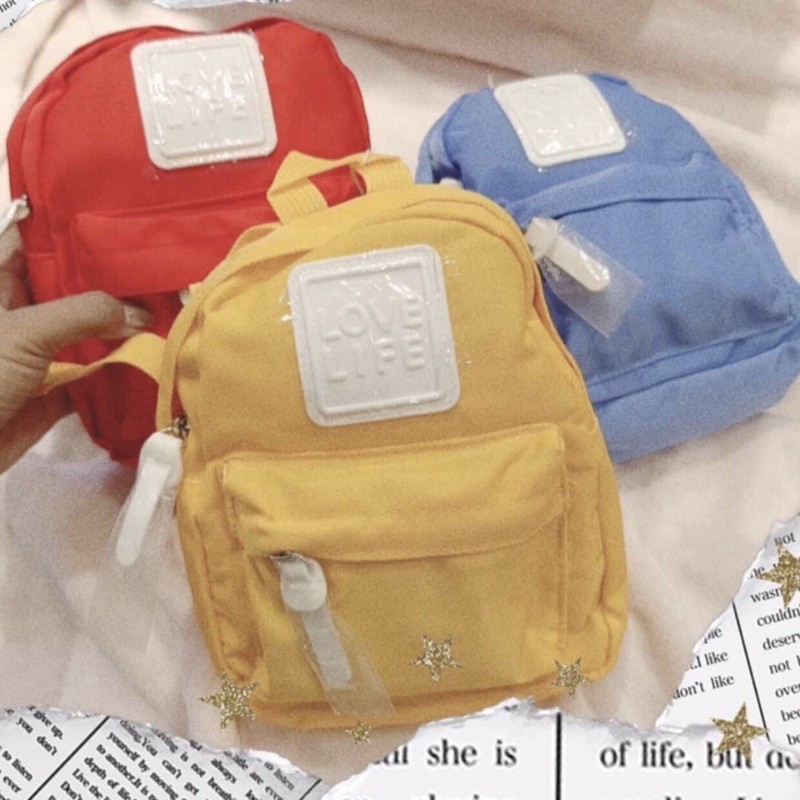 Jual MINISO SMALL BACKPACK MINISO Shopee Indonesia