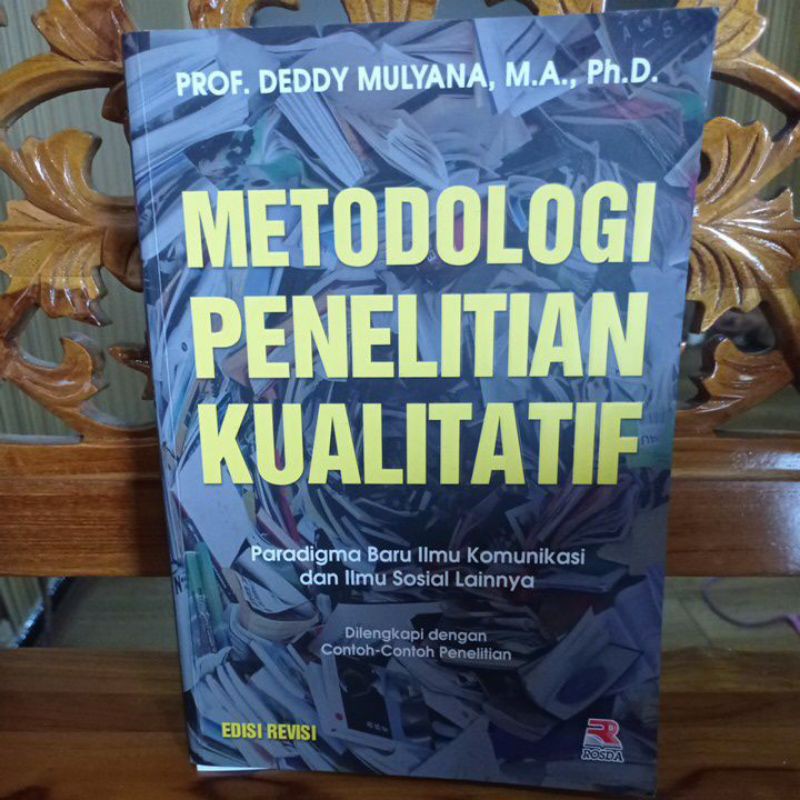 Jual Metodologi Penelitian Kualitatif Paradigma Baru Ilmu Komunikasi ...