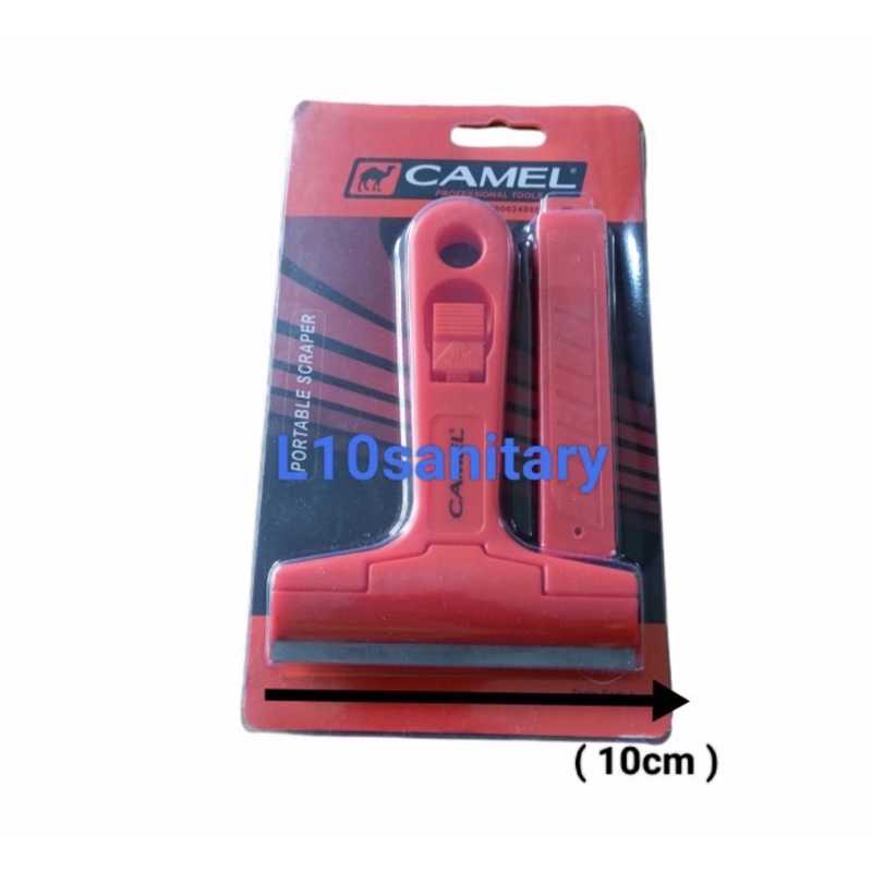 Jual Pisau Pembersih Kaca Keramik Cat CAMEL / Portable Scraper / Alat ...
