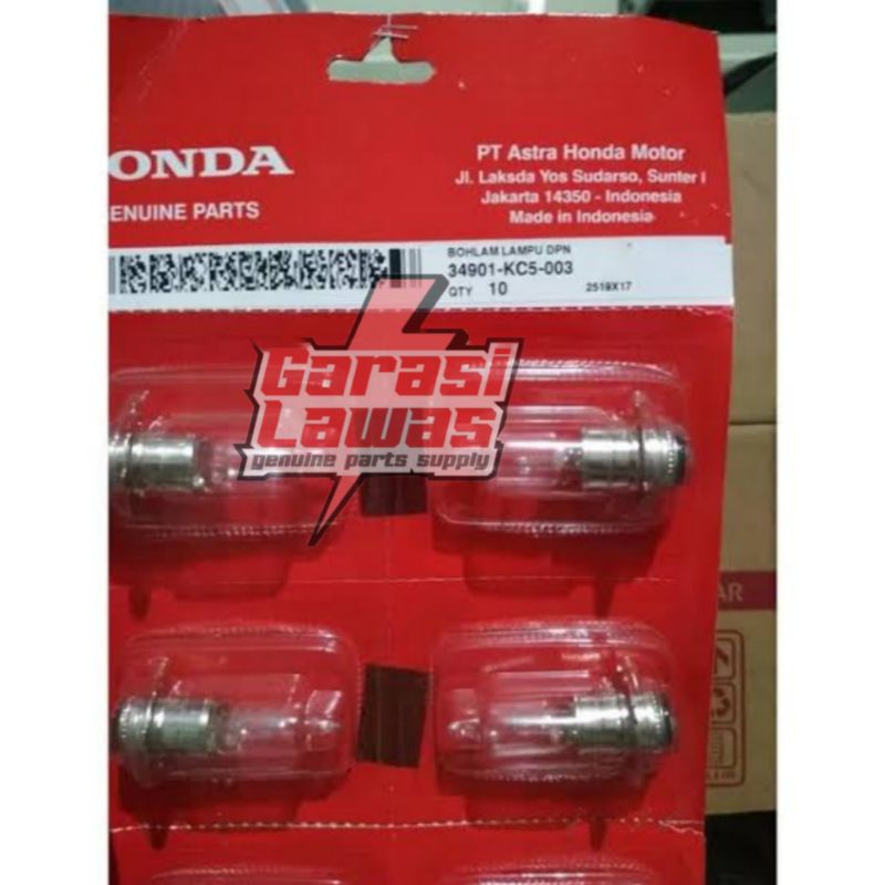 Jual Kc Bohlam Lampu Depan Original Honda Megapro Monoshock Bola Lampu Depan Mega Pro