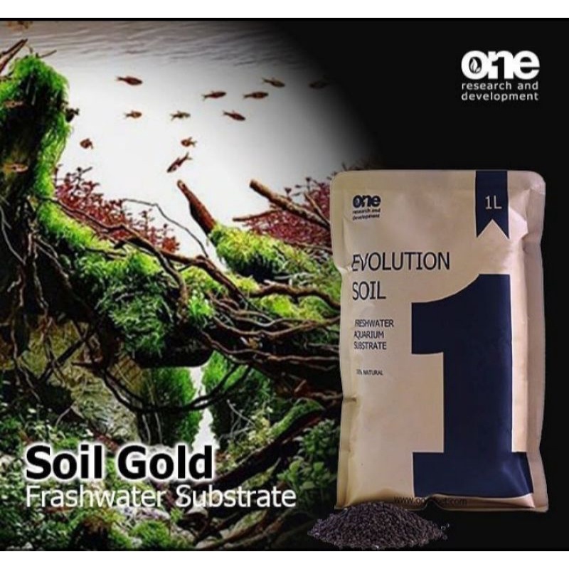 Jual EVOLUTION SOIL PLATINUM 1 L / MEDIA TANAM AQUASCAPE SOIL | Shopee ...