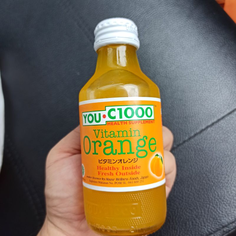 Jual You C1000 Botol Kaca Vitamin Orange Uc 1000 140 Ml | Shopee Indonesia