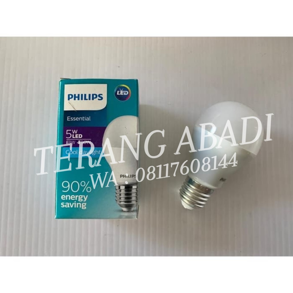 Jual Bola Lampu Ess Philips Essential Philips Lampu Led Shopee Indonesia